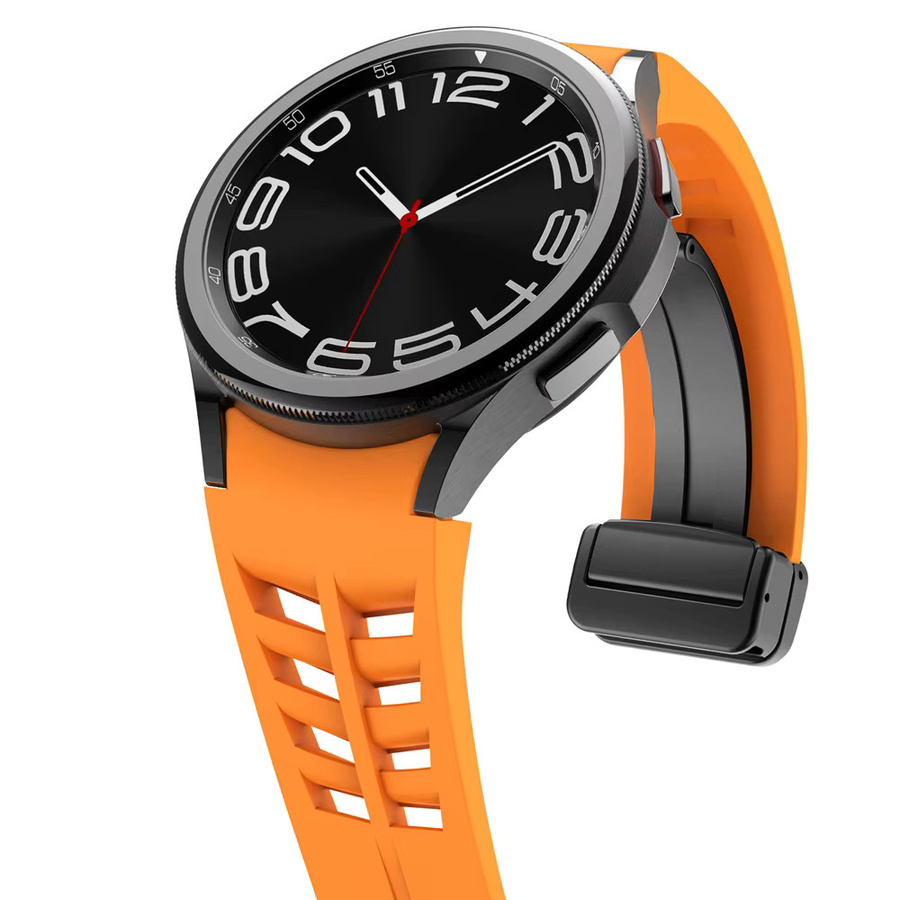 Uhrenarmband Silikon, Magnetschnalle, Bunt, Unisex - Bild 2