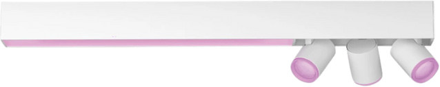 Philips Hue Centris White & Color Ambiance LED Aufbauspot, 3er Set, Weiß, Rechteckig, 3350lm - Bild 1