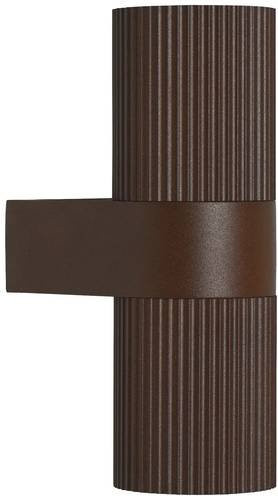 Nordlux Kyklop Ripple Wandleuchte GU10 Up-Down in Rostbraun aus Metall - Bild 1