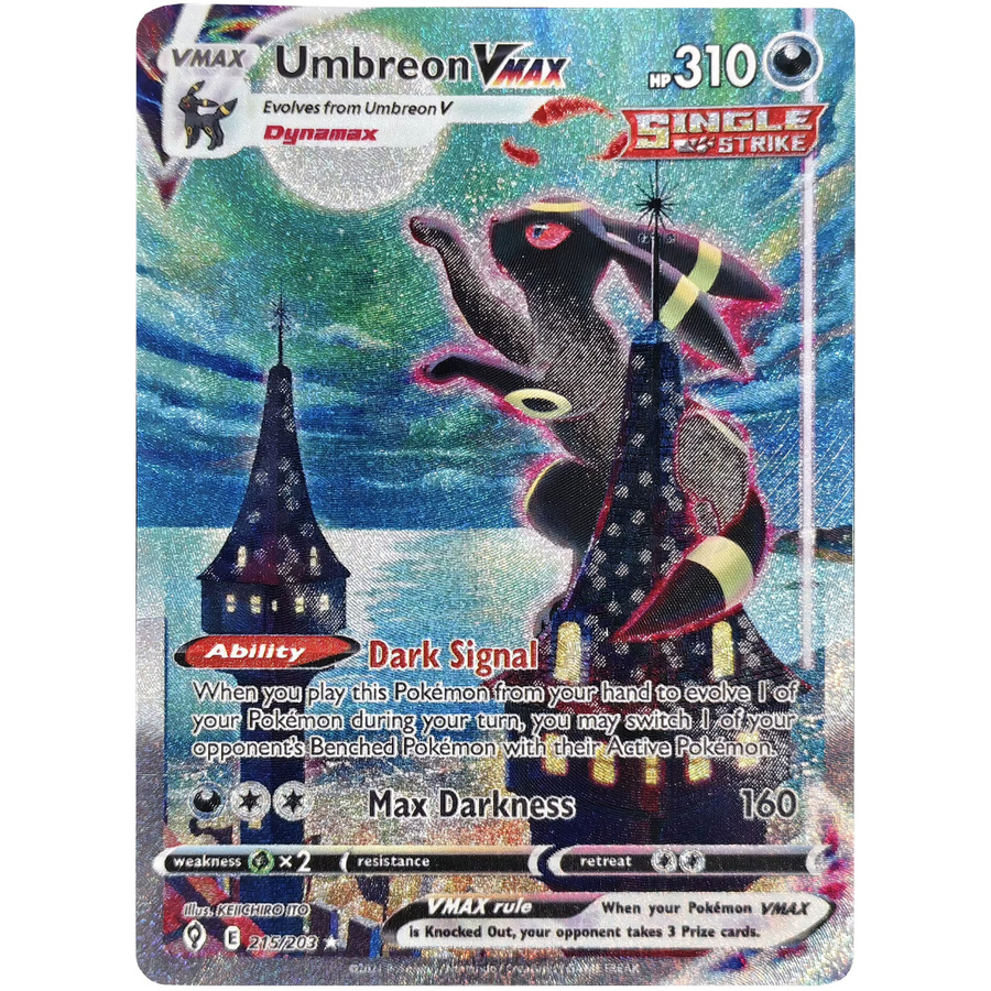 Keeppley Mew Lugia Mewtwo Umbreon Rayquaza Anime-Sammelkarte, Englisch - Bild 1