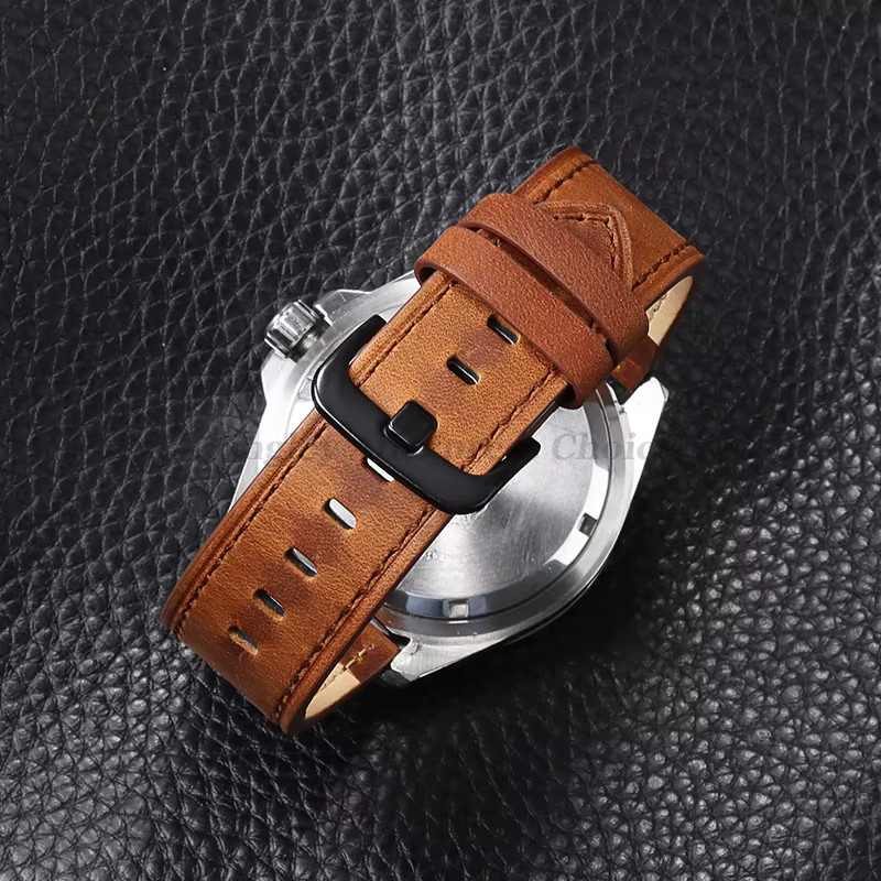 Lederarmband Langley, Vintage, Unisex - Bild 1