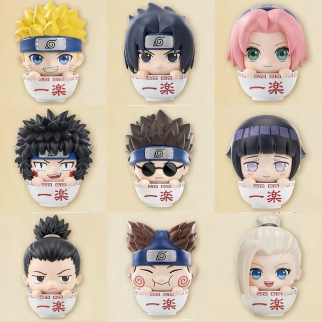 Bandai Naruto Uchiha Sasuke Ramen Time Blind Box, Einzelfigur - Bild 1