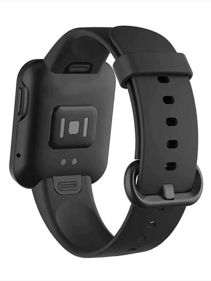 I LOVE LUO Uhrenarmband Silikon, Schwarz, Unisex - Bild 3