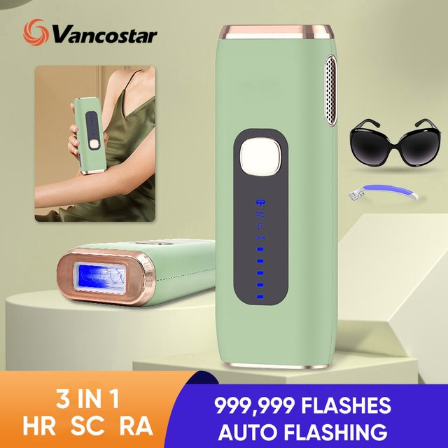 Vancostar 3in1 IPL-Epilierer, Unisex, grün - Bild 1