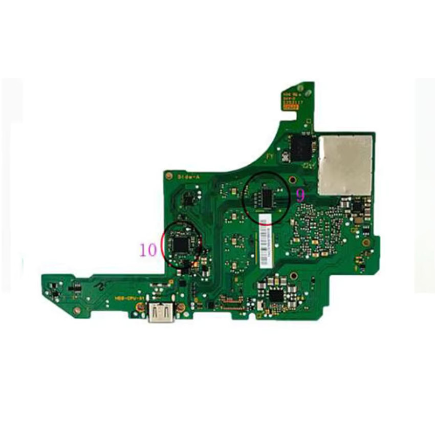 JCD USB-C Ladeport Ersatzteil für Nintendo Switch NS OLED mit 2R2 Spule und FPC Stecker - Bild 2