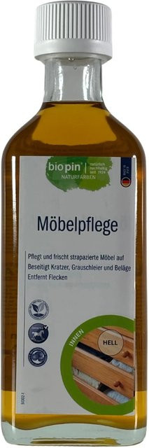 Biopin Möbelpflege Hell Transparent 0,25 l - Bild 1