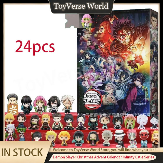 Bandai Demon Slayer Adventskalender, 24-teiliges Set, Infinity Castle - Bild 1