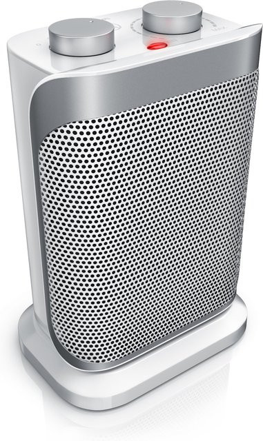 Brandson Keramik-Heizlüfter 1500W in Weiß mit Thermostat, Überhitzungsschutz und Umkippschutz - Bild 1