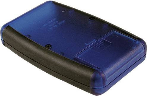Hammond Electronics 1553DBK Hand-Gehäuse aus ABS Kunststoff in Schwarz und Lichtgrau B/T/H: 147 x 89 x 25 mm - Bild 1