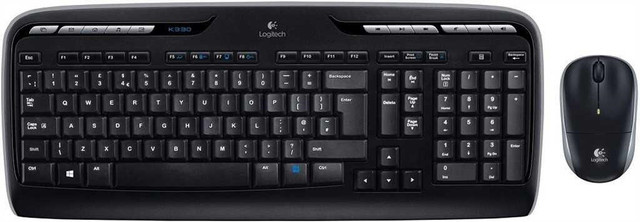 Logitech Wireless Combo MK330 Tastatur-Maus-Set, kabellos, QWERTZ Deutsch, Schwarz - Bild 4