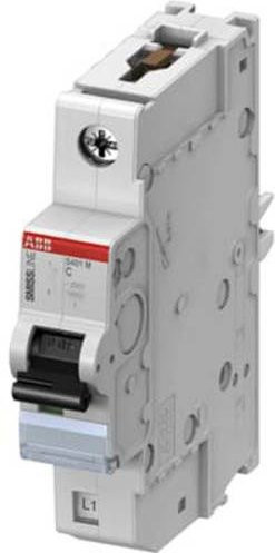 ABB S401M-C1.6 Leitungsschutzschalter 1-polig 1,6A weiß - Bild 1