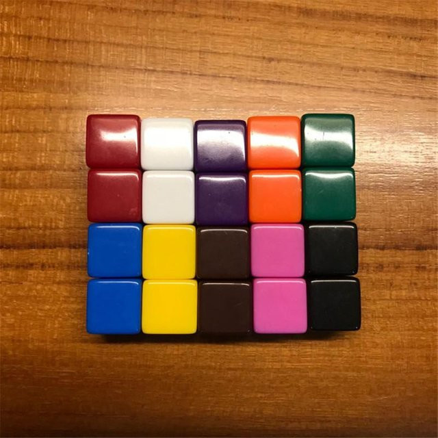 Binchi Outdoor Product Leere Würfel, 10-teiliges Set, Bunt / Mehrfarbig, Zubehör - Bild 1