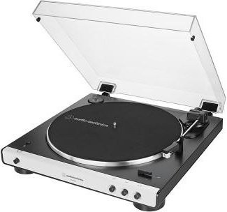 Audio-Technica AT-LP60XBT Bluetooth Plattenspieler mit Riemenantrieb in Weiß - Bild 1