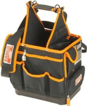 Bahco Elektriker Werkzeugtasche unbestückt Schwarz B: 28,5 cm, H: 28,5 cm, T: 19,0 cm - Bild 1
