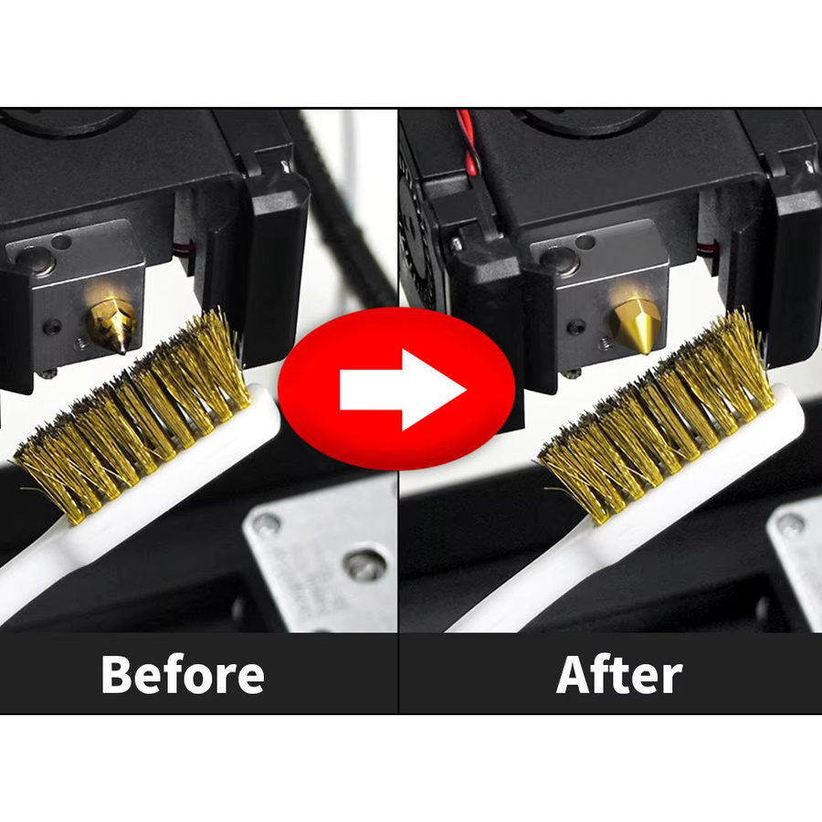 Hotend Reiniger Tool Kit für E3D MK8 Vulkan Düsen zur Vermeidung von Verstopfungen, kompatibel mit Creality K1, K1C, K1 Max und Ender3 V3 3D Druckern - Bild 3