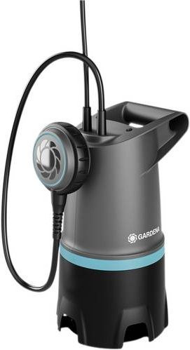 Gardena 2in1 Schmutzwasser-Tauchpumpe 20000 BASIC in Grau mit 20000 l/h und 9m Förderhöhe - Bild 1