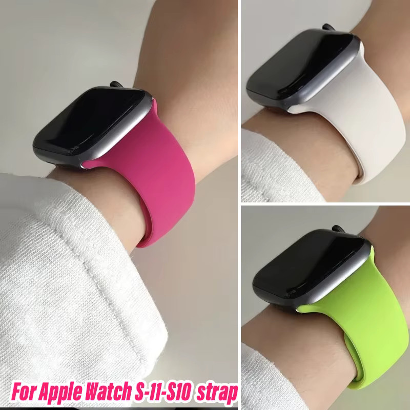 PEO Uhrenarmband Silikon, Sport, Apple Watch Ultra 49 mm, 40 44 42/38 mm - Bild 1