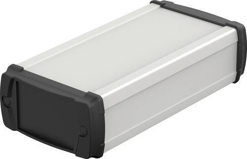 Bopla ELPH 840-0150 ECOLINE Profil-Gehäuse aus Aluminium und ABS in Schwarz RAL 9005, B/T/H: 80 x 150 x 42 mm - Bild 1