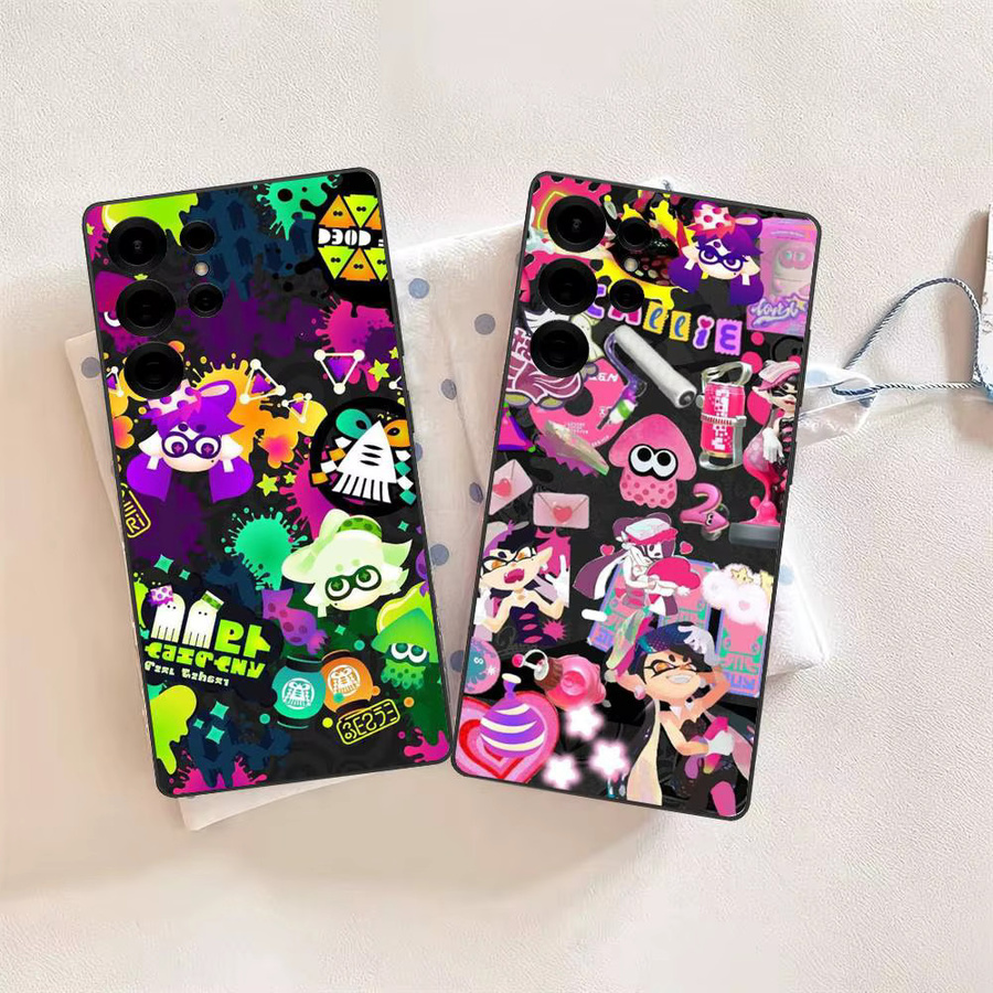 Game S-Splatoon Handyhülle für Samsung Galaxy S24 Ultra, S23, S22, S21, S20, S24 FE, S25 Ultra, S22 Ultra 5G in Multicolour - Bild 3