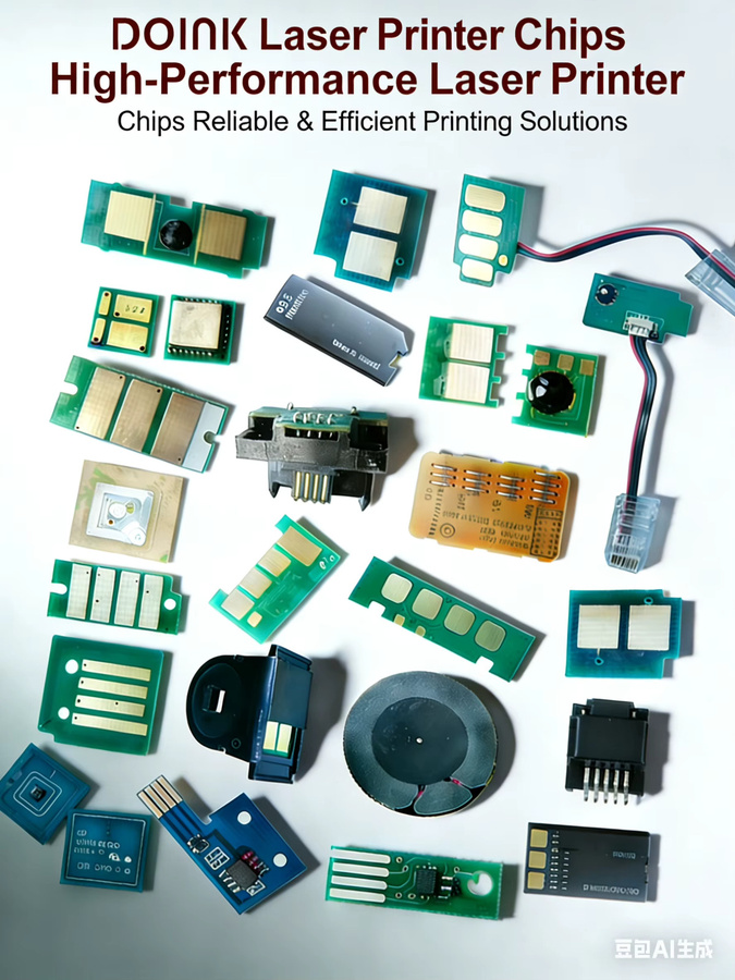 Kyocera Toner Chip Set 8 Stück für TASKalfa 4052ci 5052ci 5053ci 6052ci TK-8515 TK-8516 TK-8517 TK-8519 Schwarz - Bild 5