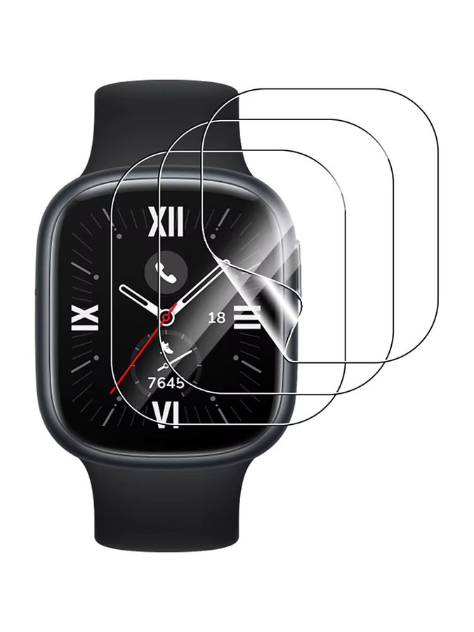 3er-Set HD Displayschutzfolie aus TPU für Huami Amazfit Bip 5 Smartwatch in Transparent - Bild 7