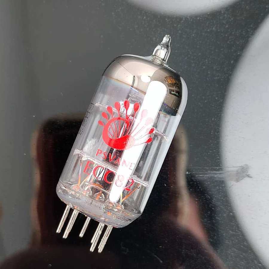 FEIYUE PSVANE ECC82 Vakuumröhre als Ersatz für JJ Gold Lion Dawn 12AU7 für Audio-Röhrenverstärker-Kits und DIY-Audio-Anwendungen, transparent - Bild 3