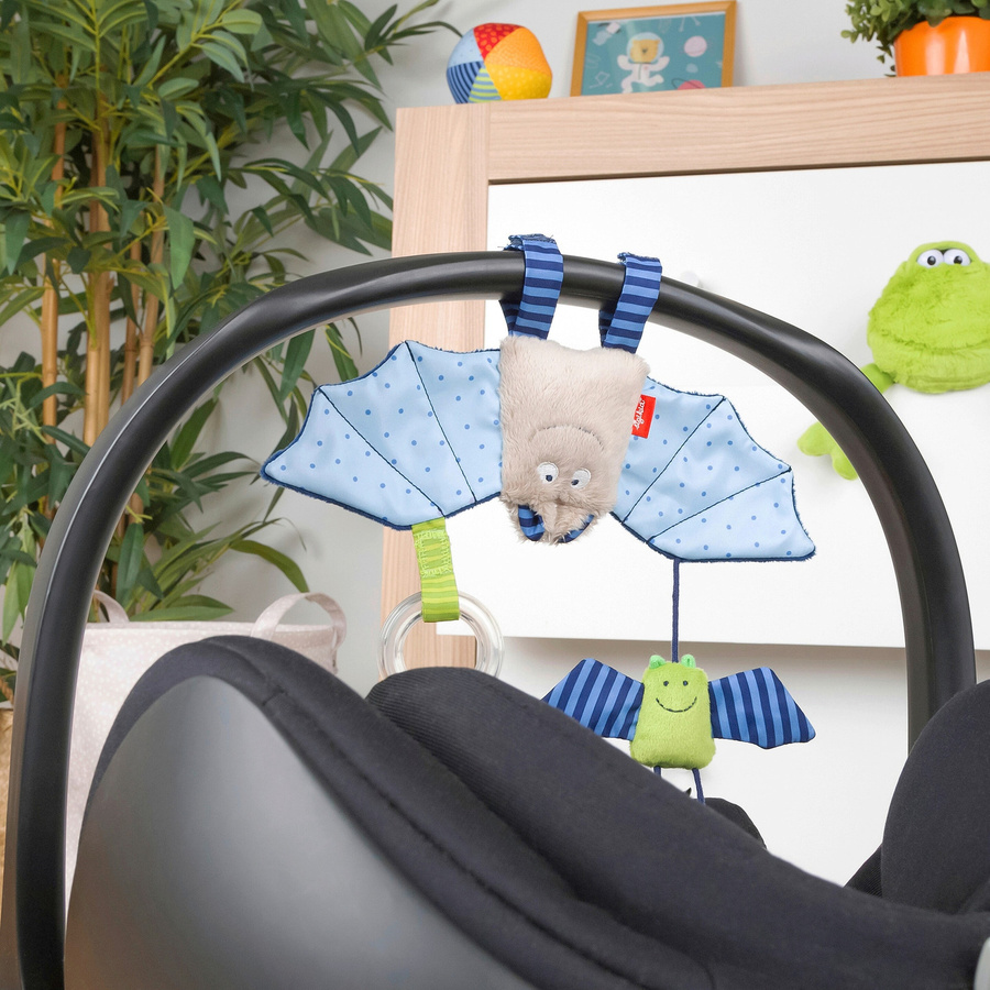 sigikid Babyschalenanhänger Fledermaus Baby Bite Me! Plüsch - Bild 2