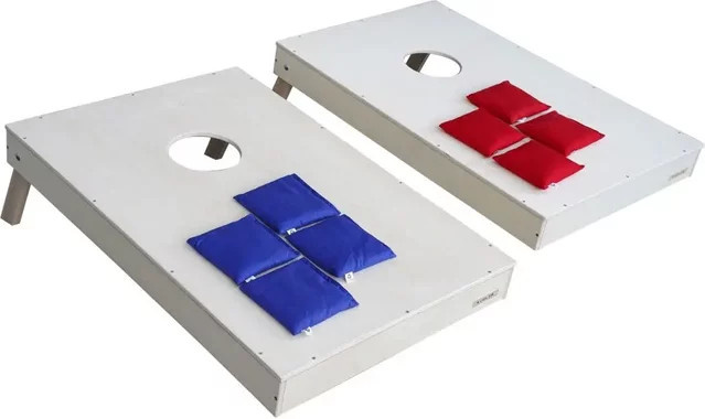Kuebler Sport Turnier-Cornhole-Bänke Set, Holz - Bild 1
