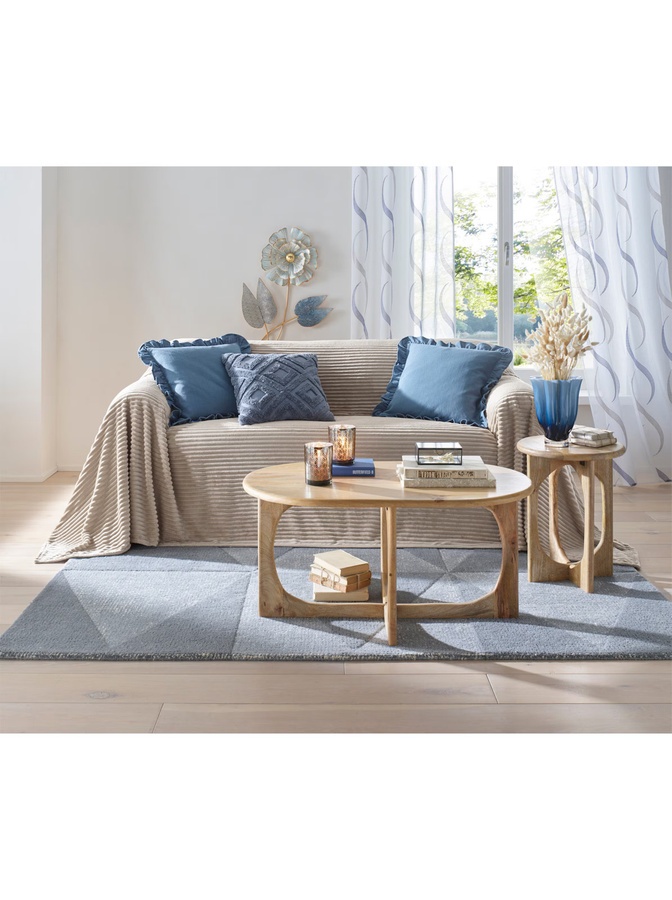Couchtisch von Heine Home aus Mango-Holz in Braun und Beige, B/T/H: 100 x 60 x 45 cm - Bild 2