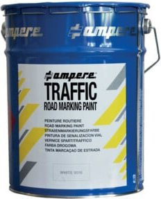 AMPERE TRAFFIC PAINT Straßenmarkierungsfarbe Weiß 5 kg - Bild 1