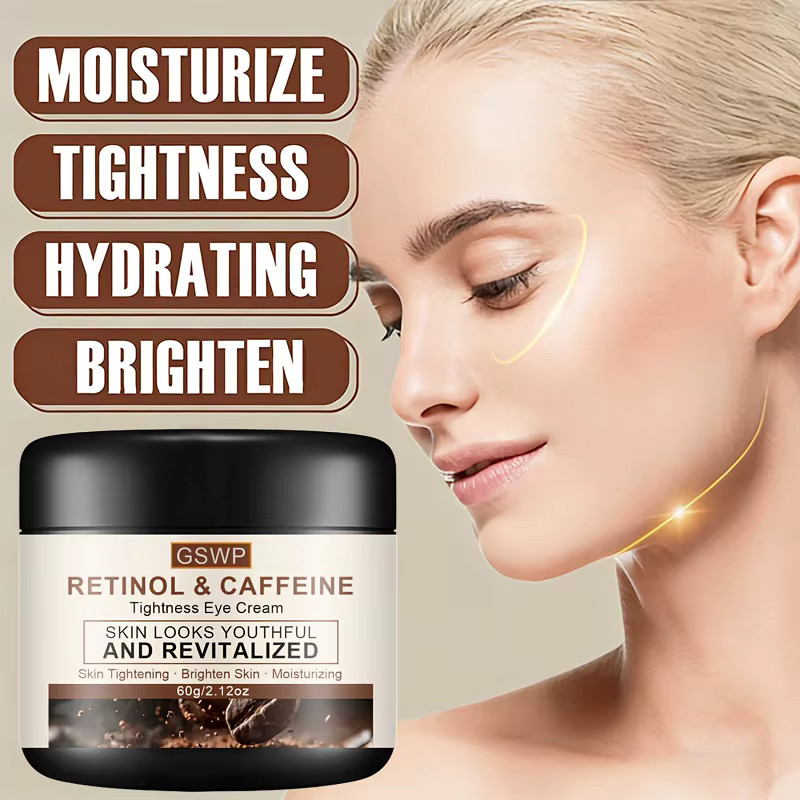 GSWP Retinol-Koffein Augenlifting-Creme, 60g, für empfindliche Haut - Bild 4