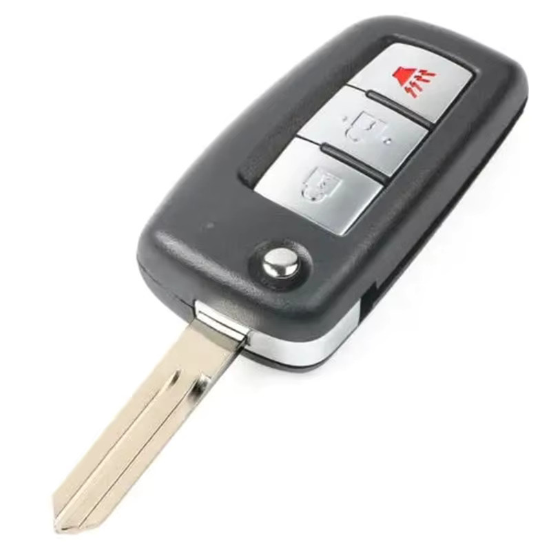 Keyecu Remote Flip Auto Schlüsselanhänger 434 MHz für Nissan Rogue 2015-2018 mit PCF7961M Chip CWTWB1G767 TWB1G767 28268-4CB1A in Schwarz - Bild 3