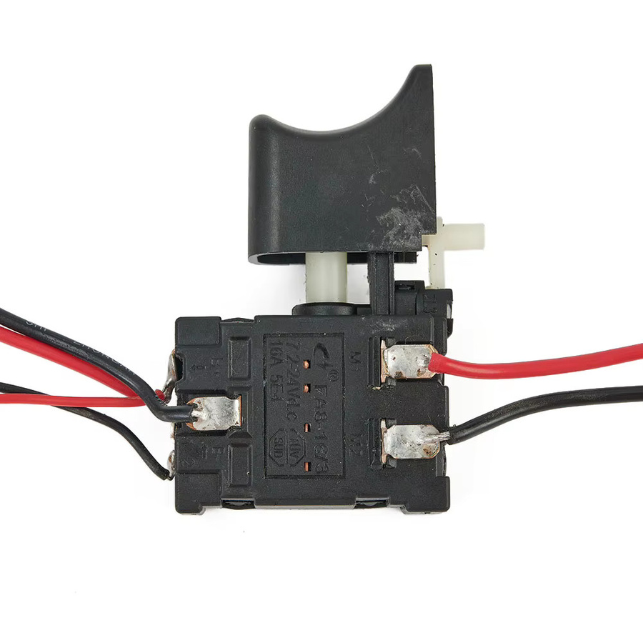 Elektrischer Staubdichter Speed Control Schalter für DC 21-25V Lithium-Ionen-Akkubohrer in Schwarz - Bild 2
