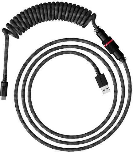 HyperX USB-C zu USB-A Datenkabel in Dunkelgrau und Schwarz 6J679AA - Bild 1
