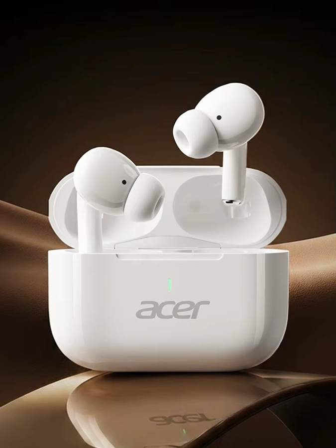 Acer Ohr803 Kabellose In-Ear Bluetooth 6.0 Ohrhörer in Weiß mit Geräuschunterdrückung und Stereo-Klangqualität - Bild 2