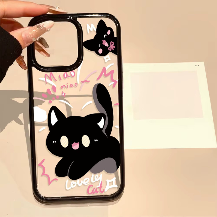Luxus Katzen Motiv Handyhülle aus Acryl für dein Apple iPhone 17 Pro Max - Bild 6