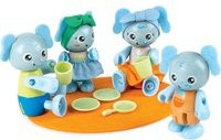 Hape Elefantenfamilie Spielfiguren aus Bambus und Bio-Kunststoff - Bild 1