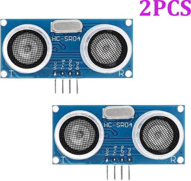 TENSTAR ROBOT Ultraschallmodul HC-SR04 Entfernungsmesswandler Sensordetektor in Blau - Bild 1