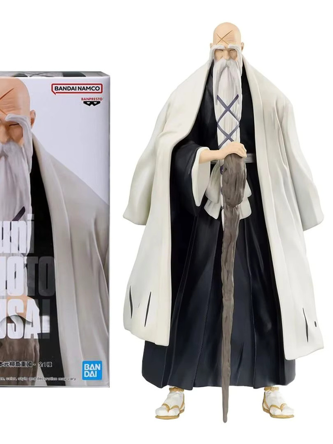 Bandai Bleach Yamamoto Genryuusai Shigekun Action Figur, 15cm, Kunststoff - Bild 5