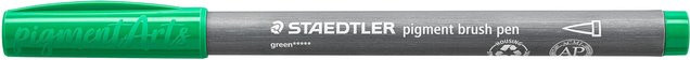Staedtler Pigment Brush Pen in Grün - Bild 1