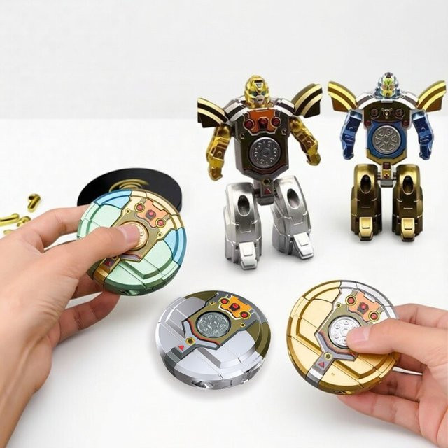 soulbao Verformbarer runder Fidget Spinner, sensorisches Spielzeug - Bild 1