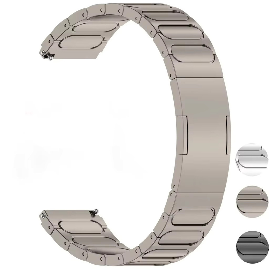 FancyWrist Uhrenarmband Titan, 22 mm, Silber, Herren - Bild 2