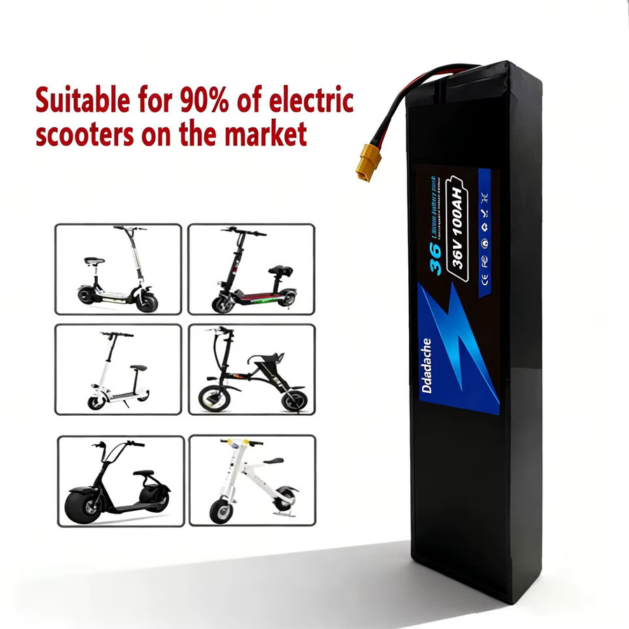Kugoo 36V 10S3P 18650 Akkupack mit BMS Board für Elektroroller, 9000mAh, Schwarz - Bild 2