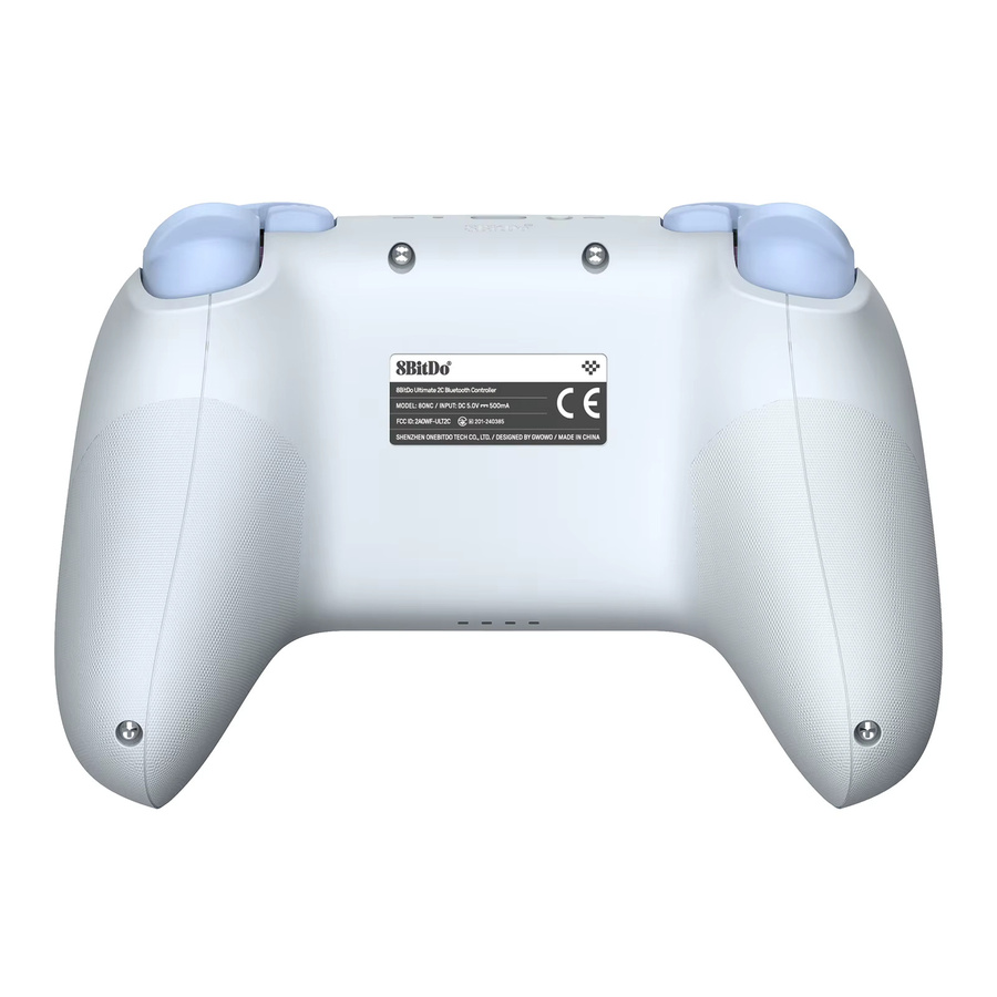 8BitDo Ultimate 2C Bluetooth-Controller kabelloses Gamepad mit Hall-Effekt in Blau für Nintendo Switch und Switch OLED - Bild 2