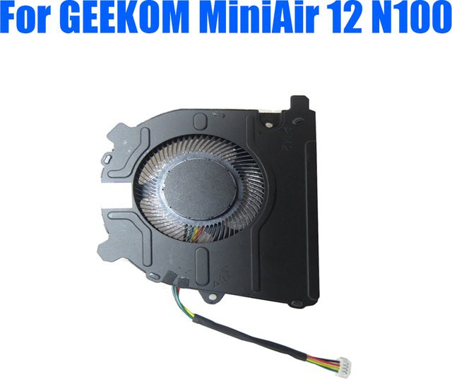 GEEKOM MiniAir 12 N100 Mini-PC-Lüfter mit VER1- oder VER2-Schnittstelle in Schwarz oder Weiß - Bild 1
