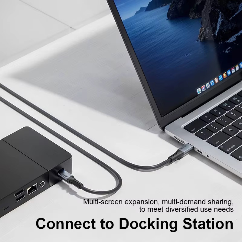 MeeGoo USB Typ C Schnellladekabel 240 W in Schwarz für Samsung, iPhone, Xiaomi und iPad - Bild 5