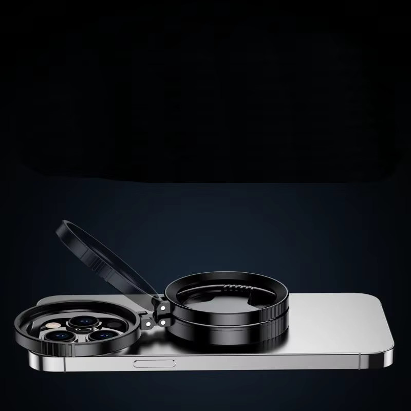 SAFENH Magnetisches CPL Filter Kit Zirkular Polarisator Kamera Objektiv Clip für iPhone 16 in Schwarz, 52 mm - Bild 1