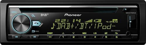 Pioneer DEH-X7800DAB Autoradio mit DAB+ Tuner, Bluetooth-Freisprecheinrichtung und Anschluss für Lenkradfernbedienung in Schwarz - Bild 1