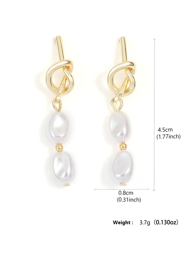 ZAKOL Ohrringe, Gold, Perle, Damen - Bild 4