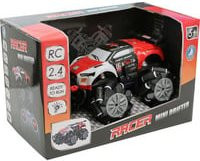 VEDES RC Monster Truck Drifter Racer Fernsteuerung 2.4 GHz im Maßstab 1:64, Mehrfarbig - Bild 1